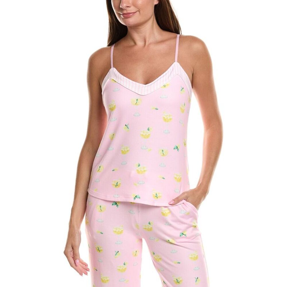 Pj Salvage Womens  La Dolce Spritz Cami, Pink